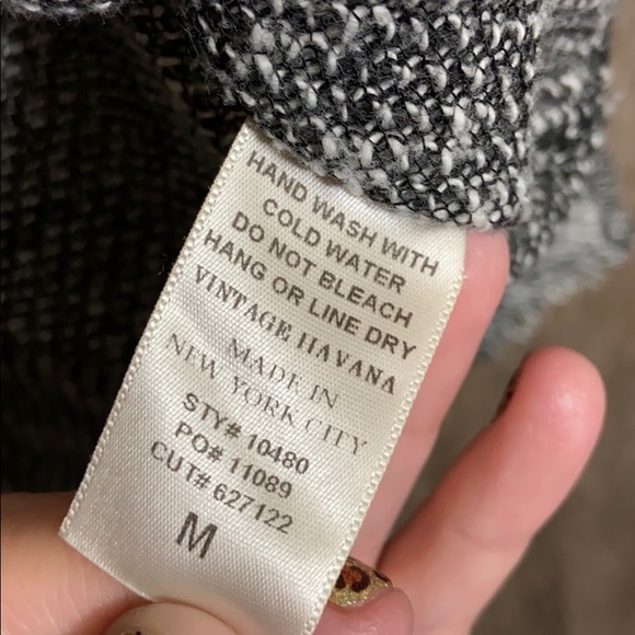 intage Havana quarter sleeve cotton knit top - Picture 5 of 7